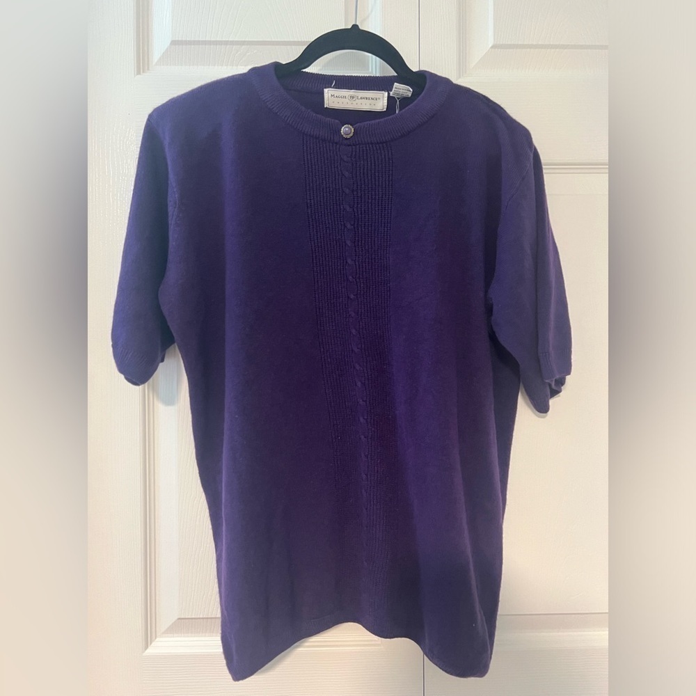 Maggie Lawrence Collection Short Sleeved Sweater